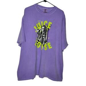 Comfort Colors Purple Beetlejuice Juice is Loose Crewneck T-shirt Men's 3XL